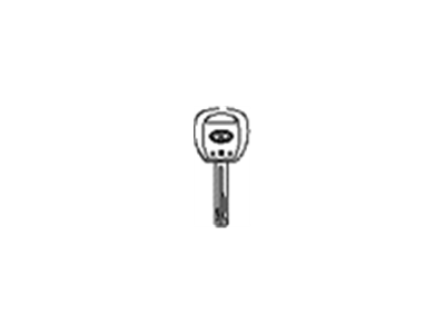 Hyundai 81996-3L000 Sub Blanking Immobilizer Key