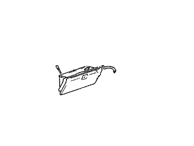 1992 Hyundai Elantra Glove Box - 84510-28500-AQ