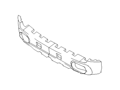 Hyundai 86620-26800 Absorber-Rear Bumper Energy