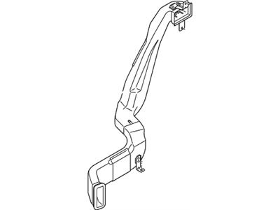 Hyundai 97950-B8000 Duct Assembly-Rear A/C,LH "NO.2"