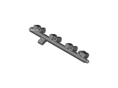 Hyundai Genesis GV80 Fuel Rail - 35304-2T000
