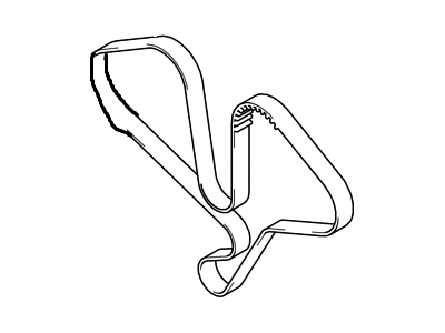 Hyundai XG300 Timing Belt - 24312-39400
