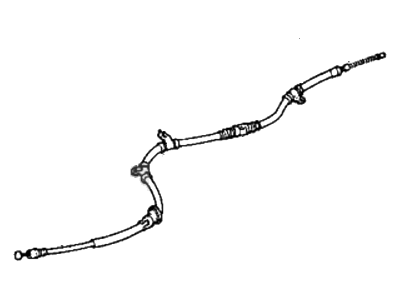 1996 Hyundai Tiburon Parking Brake Cable - 59770-27301