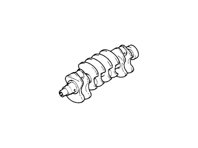 2000 Hyundai Elantra Crankshaft - 23110-23030