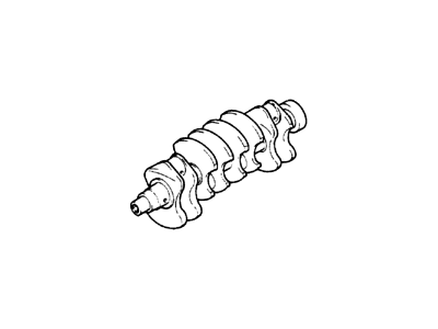 1999 Hyundai Tiburon Crankshaft - 23110-23030