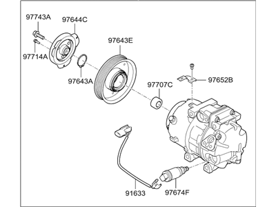 Hyundai 97701-1U600