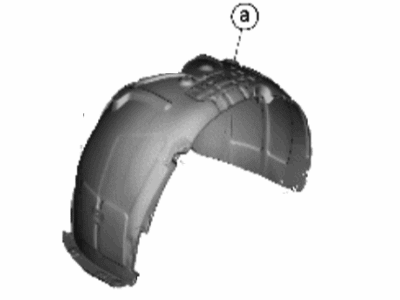 Hyundai Genesis Electrified G80 Wheelhouse - 86811-JI000