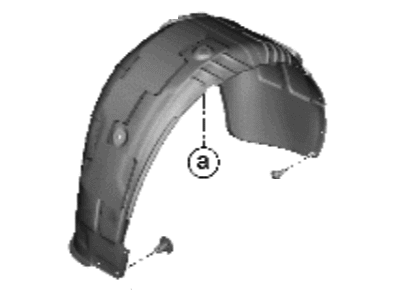 Hyundai Genesis Electrified G80 Wheelhouse - 86821-JI000