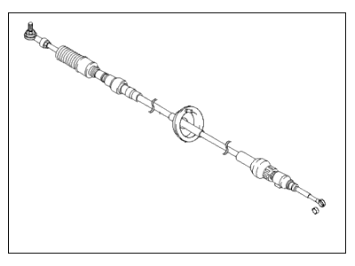 Hyundai 46790-2D100 Automatic Transmission Lever Cable Assembly