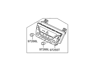 Hyundai 97250-F2230-RET Heater Control Assembly