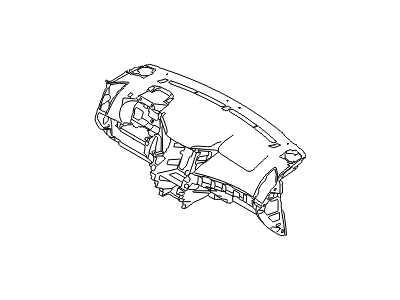 Hyundai 84710-3S100-RY Crash Pad Assembly-Main