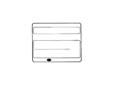 Hyundai 32450-23343 Label-Emission Control