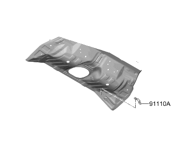 Hyundai Elantra N Floor Pan - 65511-IB000