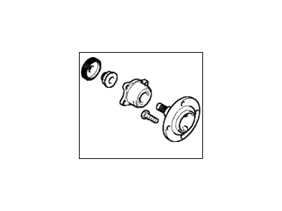 1999 Hyundai Sonata Wheel Bearing - 52730-38000