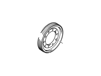 Hyundai 45832-23000 Gear-Differential Drive