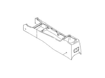 Hyundai 84611-3C000-TI Console-Floor