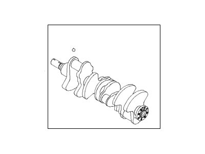 2009 Hyundai Sonata Crankshaft - 23110-3C151