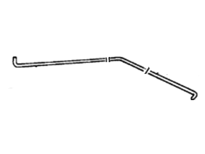 Hyundai Excel Door Latch Cable - 81371-24500