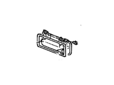Hyundai Excel Door Handle - 82650-24020-CW