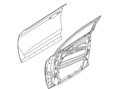 Hyundai 76003-D3001 Panel Assembly-Front Door,LH