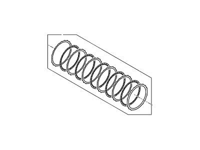 Hyundai 45641-3B610 Disk Set-LOW/REVERSE Brake