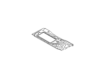 Hyundai Genesis Floor Pan - 65513-3M000