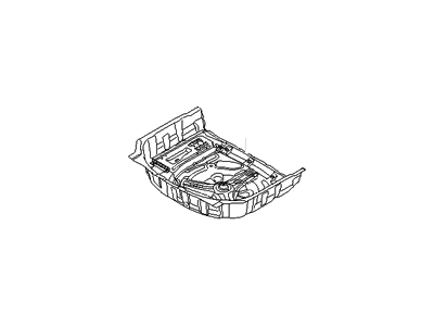 Hyundai Floor Pan - 65523-3M000