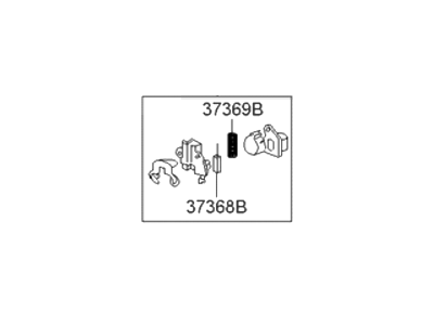 Hyundai Santa Fe Voltage Regulator - 37370-37250