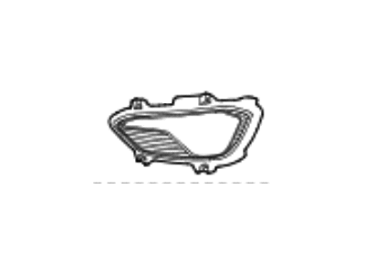 Hyundai 86563-B8010 Cover-Front Bumper Side,LH