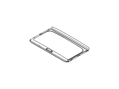 Hyundai 81666-0U000-8M Sunshade Assembly-Sunroof