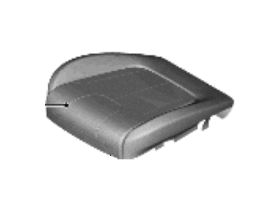 Hyundai 88260-S8520-UDA Front Cushion Covering, Right