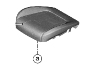 Hyundai 88200-S8541-UDA Cushion Assembly-FR Seat,RH