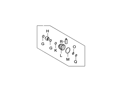 Hyundai 49597-3X2A0 Damper Kit-Front Axle Dynamic,RH