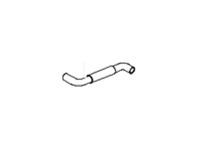 2003 Hyundai Accent Crankcase Breather Hose - 26721-22601