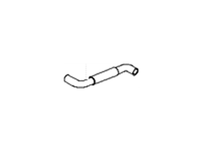 2001 Hyundai Accent Crankcase Breather Hose - 26721-22601