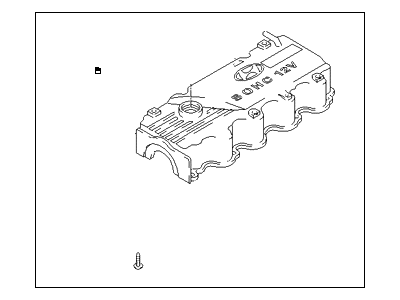 Hyundai 22410-26611 Cover Assembly-Rocker