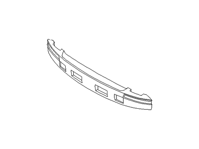 Hyundai 86620-3D000 Absorber-Rear Bumper Energy