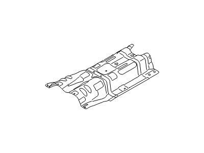Hyundai 28793-B1000 Protector-Heat Center