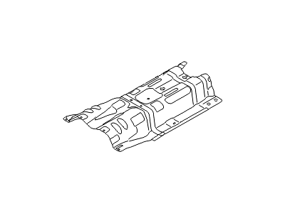 Hyundai 28793-B1200 Protector-Heat Center