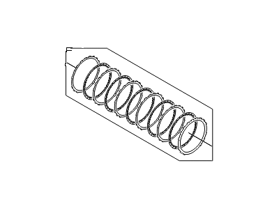 Hyundai 45641-26610 Disk Set-LOW/REVERSE Brake