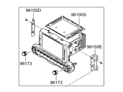 Hyundai 96160-F2800-UAT