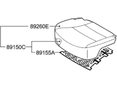 Hyundai 89100-B8320-R2X
