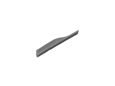 Hyundai 87731-J9NA0-A2B GARNISH ASSY-RR DR SIDE LH
