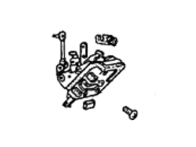 Hyundai Excel Door Latch Assembly - 81410-21010