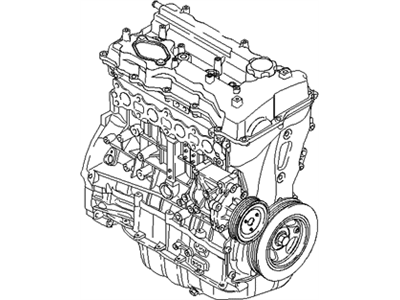 Hyundai 21101-2GK02-HRM Reman Sub Engine