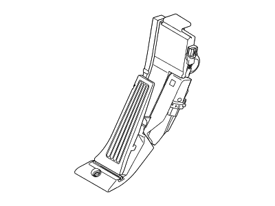 Hyundai 32700-3M500 Pedal Assembly-Accelerator