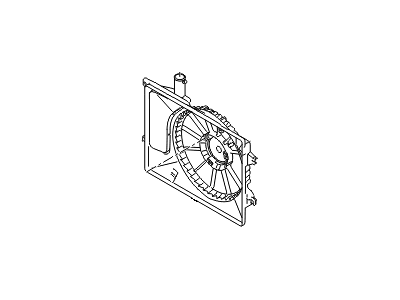 Hyundai 25350-3X500 SHROUD-Radiator