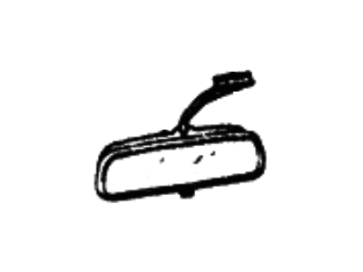 Hyundai Excel Car Mirror - 85101-21200