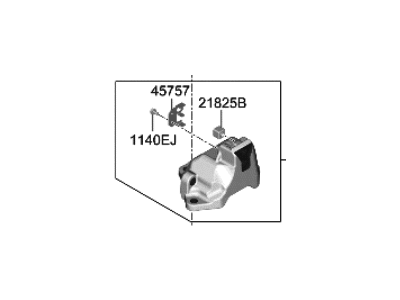 Hyundai Veloster Engine Mount Torque Strut - 45211-2F340