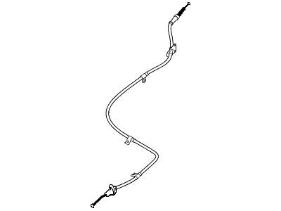 2013 Hyundai Azera Parking Brake Cable - 59770-3V000